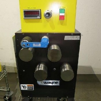 5/8"Wayne, table top extruder, lab monofilament line, 24:1 L/D, 2 barrel,4 die, #16213J