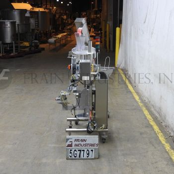 Omega Design#CDFR-1.5D1, canister style desiccant feeder, rated from 50-300 bottles per minute (2 available)