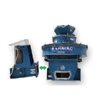 Svedala Barmac#8000, Rock-on-Rock VSI crusher, 250 HP, #17051