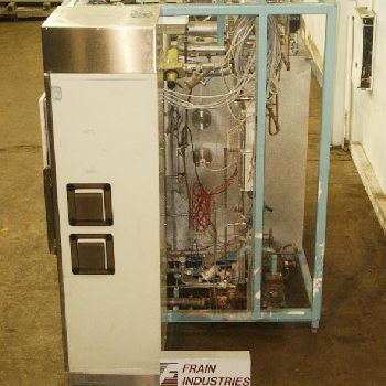 Finn Aqua#71212, 316 Stainless Steel dimpled designed gravity style steam sterilizer with a chamber size of 24" x 48 x 48