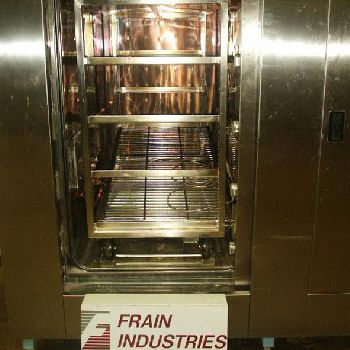 Finn Aqua#71212, 316 Stainless Steel dimpled designed gravity style steam sterilizer with a chamber size of 24" x 48 x 48