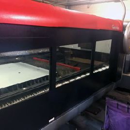 Amada#LC3015F1NT, laser cutting system,4000 watt,5’ x10’ sheet size,AMNC-F 32 bit,’11