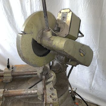 14"Startrite#CN350MP, manual circular non ferrous cold saw,1800-3600 RPM,4 HP,#11087