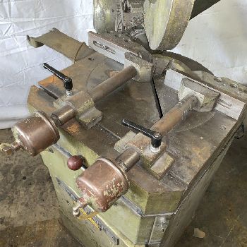 14"Startrite#CN350MP, manual circular non ferrous cold saw,1800-3600 RPM,4 HP,#11087