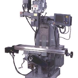 Sharp#TMV/MP-2, Mill,10" x 50 table,manual draw bar,auto lube,boxways,3 HP,60-4500 RPM