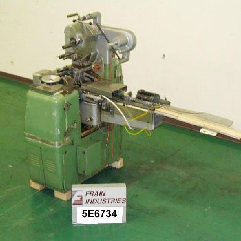 Rose#OH.F.SCH, fully automatic, high speed, forming / cutting / wrapping machine for double point end fold, 400-1000 ppm