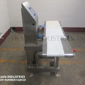 Mettler/ Hi-Speed #XC3, compact checkweigher rated from 10 to 120 weighs per minute