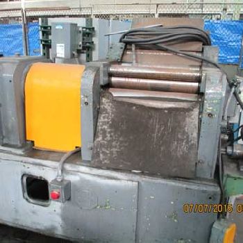 4" x 28Torrington20 arm carrier rolls 2-5/8 diameter, bending rolls 4 diameter, #12792