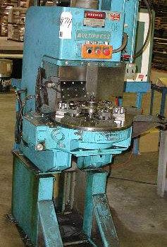 6 Ton,Denison#RO65LC309, 10" stroke, 6-station rotary index table, xclnt, tag #13962