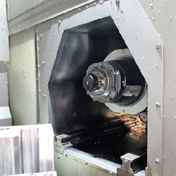 Grob#G550, 5-Axis,31.5" X,40 Y,38 Z,2 APC,120 ATC,16k RPM,TSC,Siemens 840D,#29964