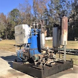 Babcock Wanson#400UBhot oil therm.boiler,465 KW,500Â°F/265Â°C,control panel mounted,1993