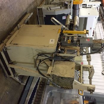 10000 lb.Rowe#10040-DSV, coil reel,single end,motorized,2 HP,4-arm style,used