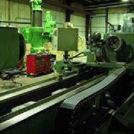 Wohlenberg # 1250, Токарный станок с ЧПУ, 40 "над кареткой, 54 над кроватью