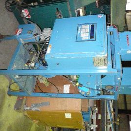 Novatec#NGBBS-2, 2 material blender,gravametric design,set up for pneumatic conveyor take off,#35604