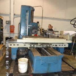 4"Giddings &amp; Lewis#340T, 36 x 74 table,#5MT,64 X,48 Y,48 Z,1300 RPM,Sony DROs,. tooling,rebuilt 2000