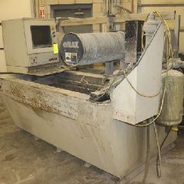Omax#2652, CNC Water Jet Cutting,Omax CNC control,52" X,26 Y,8 Z,15006 Hrs,2001
