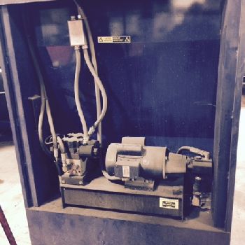 Tire Shark#TB06, used tire compactor, single phase, 120 V. 60 Hz. 24 amps