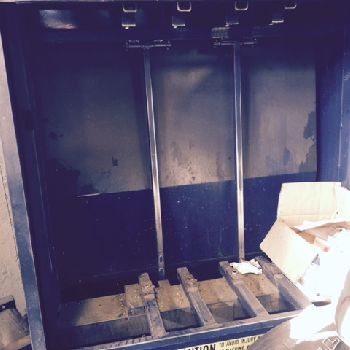 Tire Shark#TB06, used tire compactor, single phase, 120 V. 60 Hz. 24 amps