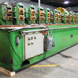 B &amp; K/MV rollform line, 12 stand x 1-1/2" x 12, #3085