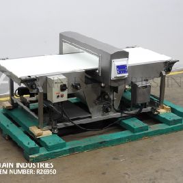 Mettler # PPH / V3, cabezal detector de metales, correa Safeline de 34 "An.