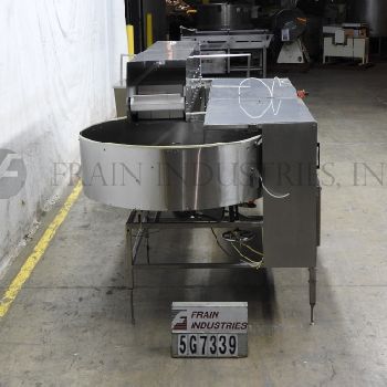 Omega Design#OS5-72, automatic, Stainless Steel, low profile, bulk plastic bottle unscrambler, 20-300 cpm