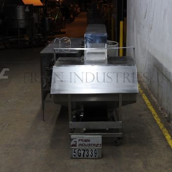 Omega Design#OS5-72, automatic, Stainless Steel, low profile, bulk plastic bottle unscrambler, 20-300 cpm