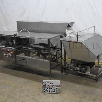 Omega Design#OS5-72, automatic, Stainless Steel, low profile, bulk plastic bottle unscrambler, 20-300 cpm