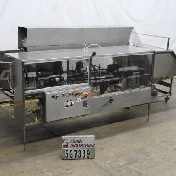 Omega Design#OS5-72, automatic, Stainless Steel, low profile, bulk plastic bottle unscrambler, 20-300 cpm