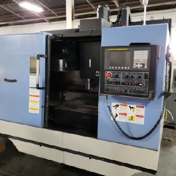 Doosan #MV3016LD, 30" X,16 Y,20 Z,TSC,chip conveyor,Midaco pallet changer,2007