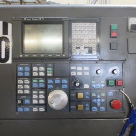 Hardinge#CONQUEST-T42SP, 3-Axis,21.2" sw,1.6 bar,50-5000 RPM,10 HP,12 stations,GE Fanuc 18T,tailstock,1996,#7223