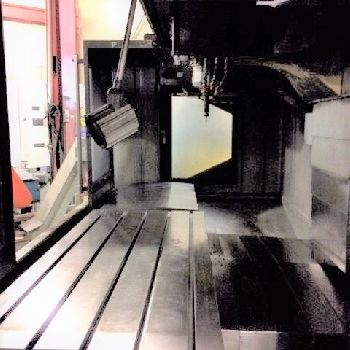 Toyoda#FV1365, CNC VMC, 51.2" X,25.6 Y,23.6 Z, 15000 RPM, Cat 40, 32 SMTC, Fanuc 18iMB, CTS, 2011