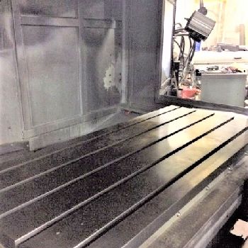 Toyoda#FV1365, CNC VMC, 51.2" X,25.6 Y,23.6 Z, 15000 RPM, Cat 40, 32 SMTC, Fanuc 18iMB, CTS, 2011