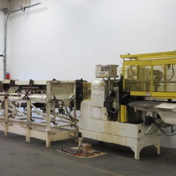 3-1/4"Modern#3LD, tube cut-off,semi-auto,hi-production cut-off sys w/auto.bar feeder