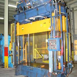 50 Ton, PH, 4-post,52" stroke,101 x 42,66 DL,75 HP,1105 IPM fast close,#1657 (3 available)