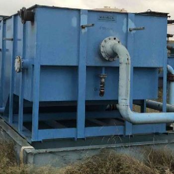 Parkson #SRC500, Coalescer, 1000 GPM approx, oil/water/solids separator, slant rib, CS, dual units skid mounted, #1270321