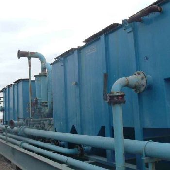 Parkson #SRC500, Coalescer, 1000 GPM approx, oil/water/solids separator, slant rib, CS, dual units skid mounted, #1270321