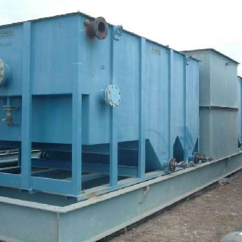 Parkson #SRC500, Coalescer, 1000 GPM approx, oil/water/solids separator, slant rib, CS, dual units skid mounted, #1270321