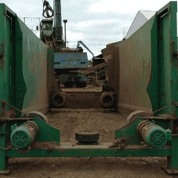 McCloskey#823, trommel screen, 10mm screen, 60 HP (4 x 15 HP motors) used