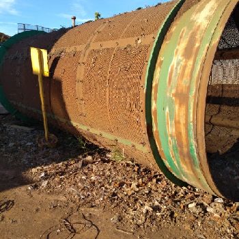 McCloskey#823, trommel screen, 10mm screen, 60 HP (4 x 15 HP motors) used