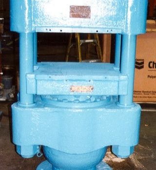 200 Ton,HPM, 25.5" x 24,up-act 4-post,8 stroke,12 DL,16 ram,38 work ht.,#129 (12 available)