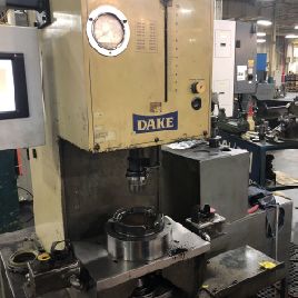 8 Ton,Dake#CTO928608, C-frame hydraulic press with force monitor