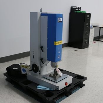 HerrmannHIQ #1200-VARIO, 1200 watt, 500mm stroke ultrasonic welder, 2012, #37253