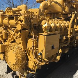 1300 KWCaterpillar#G3516B, 480V./60 Hz.,800 RPM,24 V starter,Nat Gas Genset,open,0 hr,2009