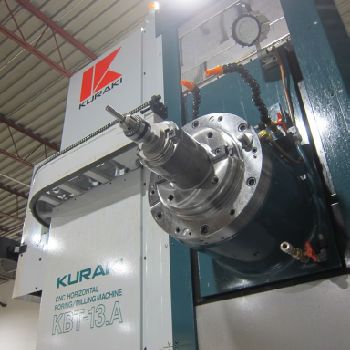 5.12"Kuraki#KBT-13A, 60 ATC,118 X,78 Y,B-Axis r/table,TSC,3k RPM,Fanuc 31i,â€™18,#29916