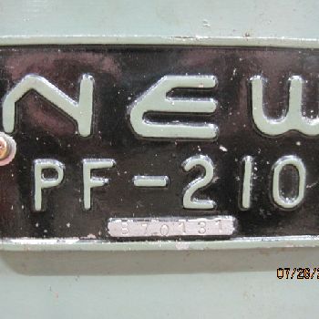 7/64"Nakashimada#PF-210, 2 die 3 blow cold header, 250 ppm, 2nd &amp; 3rd PKO, #6224