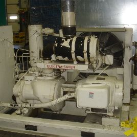 450 scfm, 125 фунтов на квадратный дюйм, Gardner-Denver # EAP99J01, винтовой воздушный компрессор, 100 л.с.