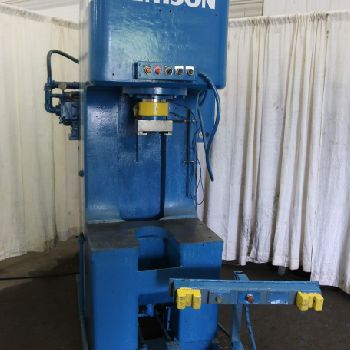 50 Ton,Denison#NA50C98D02D80K11, 12" stroke,20 HP,31 x 20 bed,PLC control,#63220