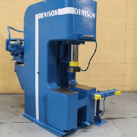 50 toneladas, Denison # NA50C98D02D80K11, carrera de 12 ", 20 HP, cama de 31 x 20, control PLC, # 63220