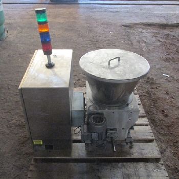 SchenckAccurate Mechatron #MODLC-1G-2A, gravimetric feeder,Stainless Steel,2.5 cu.ft. Stainless Steel hopper extention,load cells,#49223 (2 available)