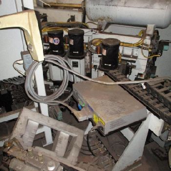 Jr Automation#M310A, assembly cell multi station riveting,Orbit form pneumatic reverters,#10838